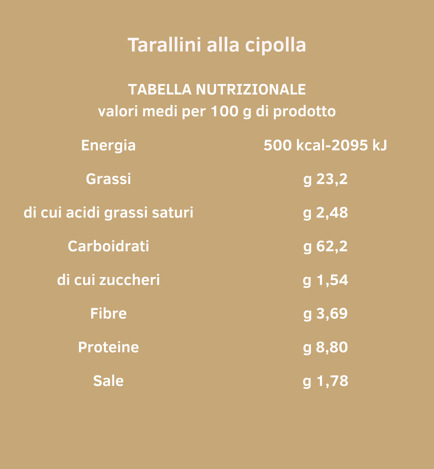 TARALLINI DEL TAVOLIERE