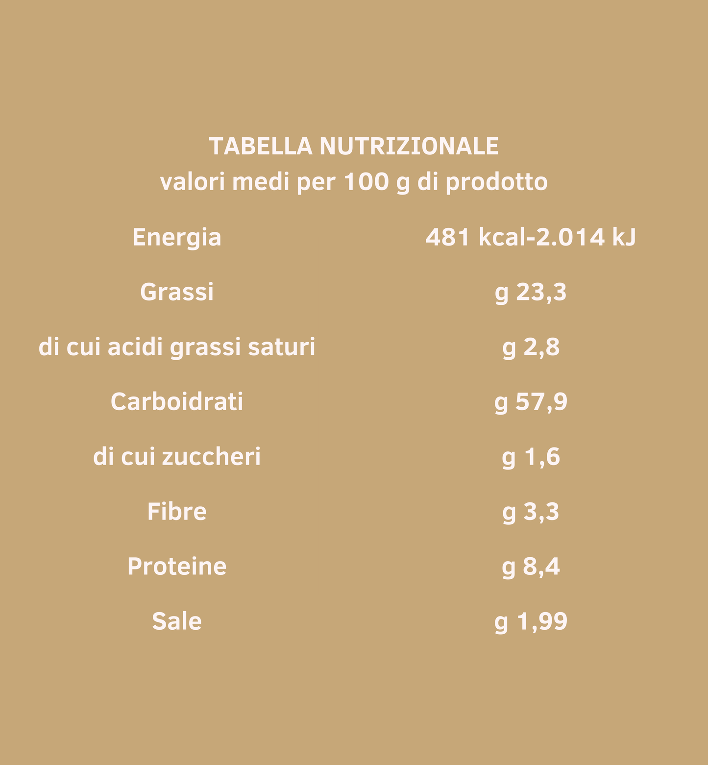 TARALLI CALZONE